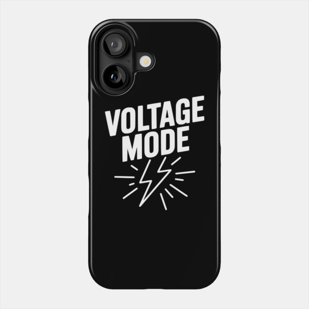 Voltage Mode Phone Case by Frank Ring