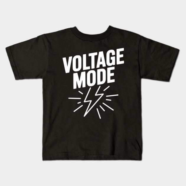 Voltage Mode Kids T-Shirt by Frank Ring