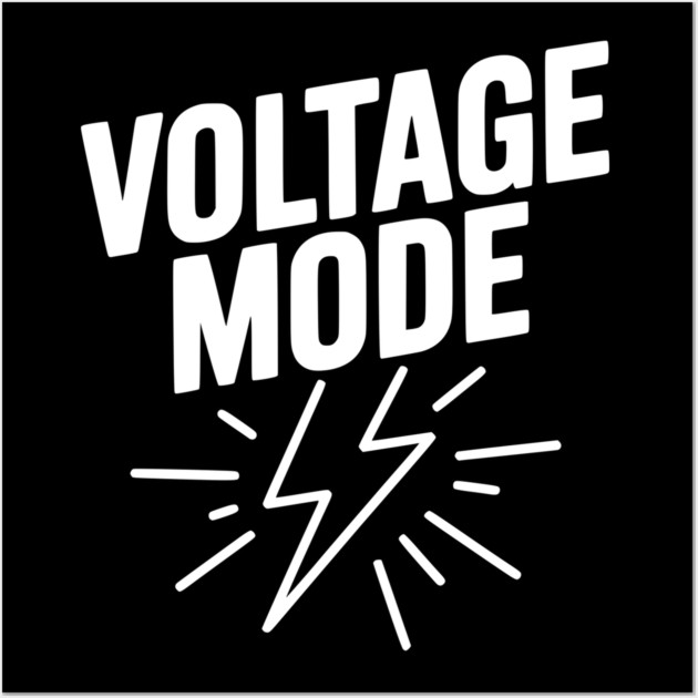 Voltage Mode Wall Art by Frank Ring