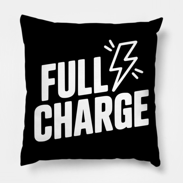 Full Charge Pillow by Frank Ring