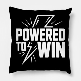 Powered to Win Pillow