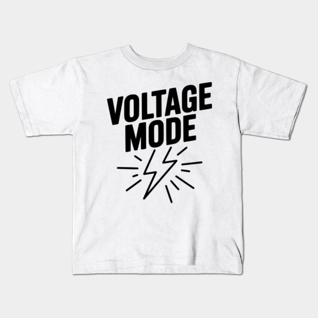 Voltage Mode Kids T-Shirt by Frank Ring