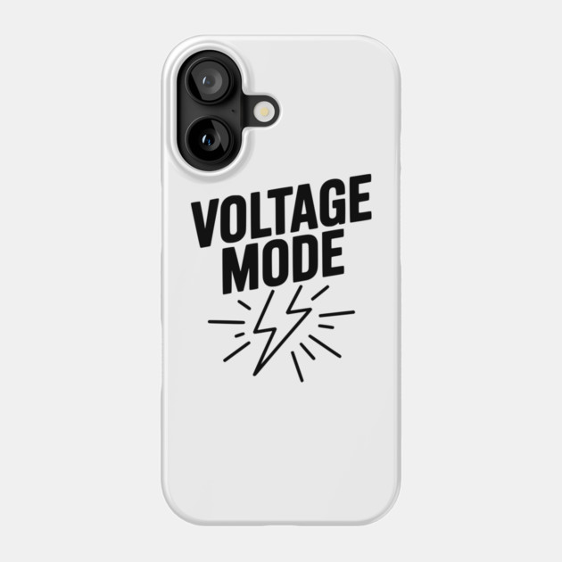 Voltage Mode Phone Case by Frank Ring