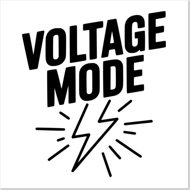 Voltage Mode Wall Art by Frank Ring