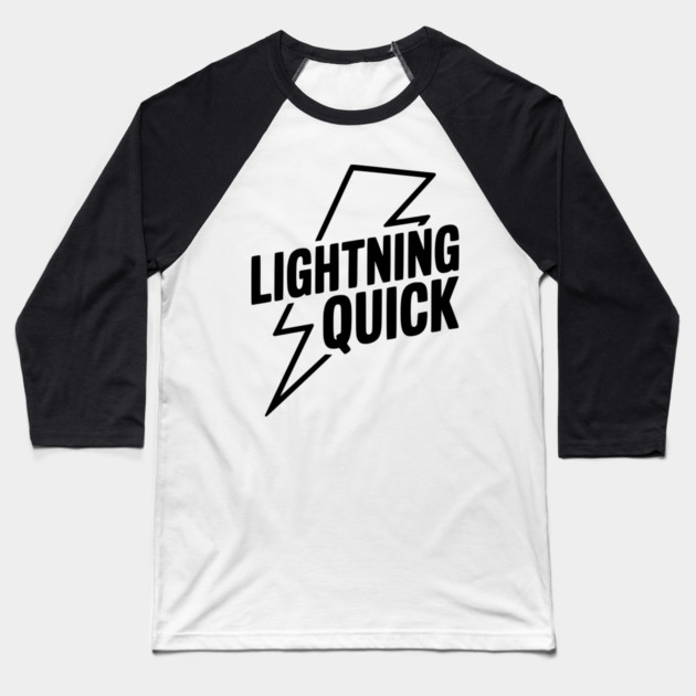 Lightning Quick Baseball T-Shirt by Frank Ring