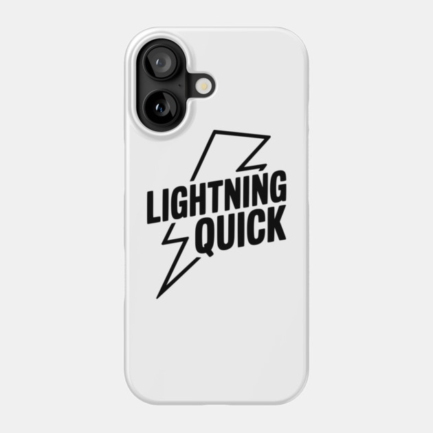 Lightning Quick Phone Case by Frank Ring