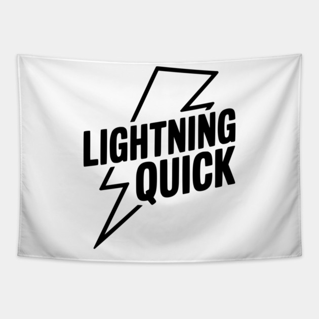 Lightning Quick Tapestry by Frank Ring