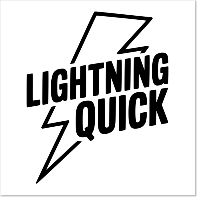 Lightning Quick Wall Art by Frank Ring