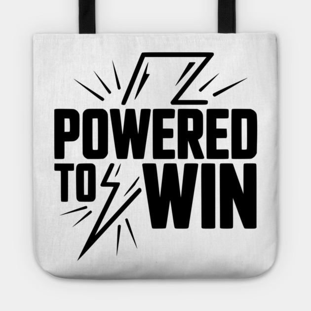 Powered to Win Tote by Frank Ring