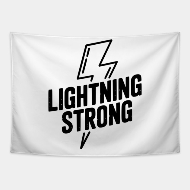 Lightning Strong Tapestry by Frank Ring