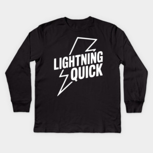 Lightning Quick Kids Long Sleeve T-Shirt