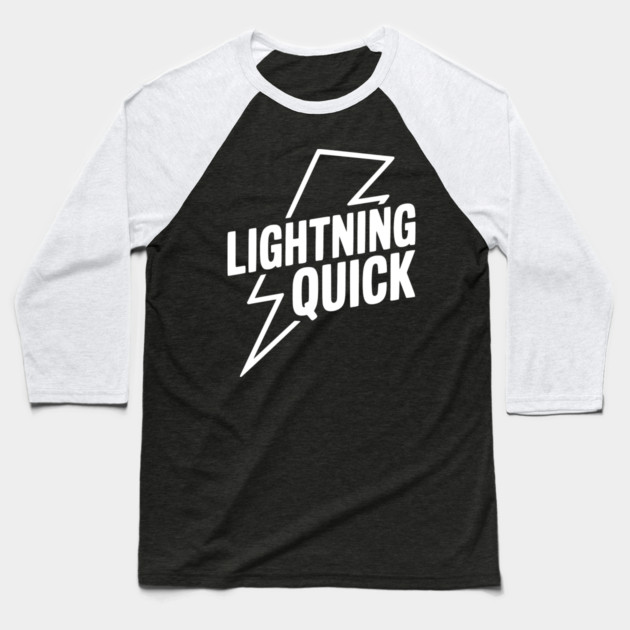 Lightning Quick Baseball T-Shirt by Frank Ring