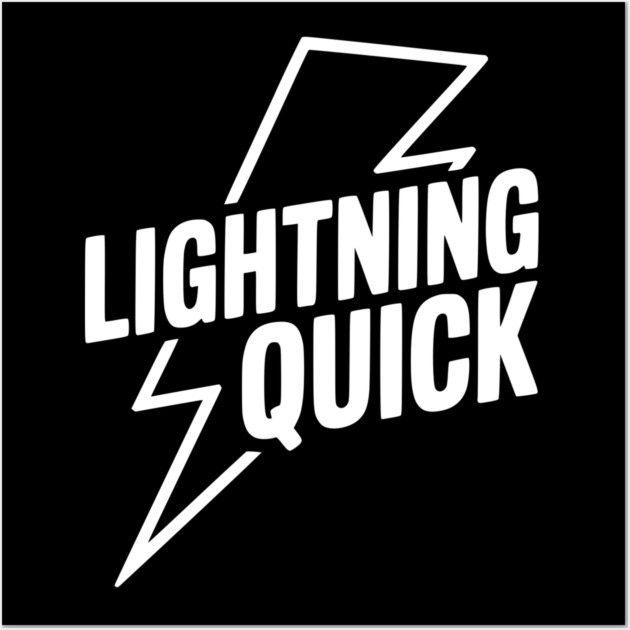 Lightning Quick Wall Art by Frank Ring
