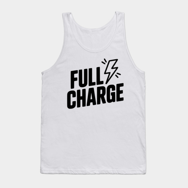 Full Charge Tank Top by Frank Ring