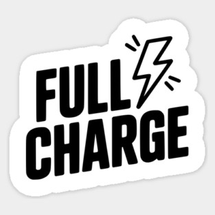 Full Charge Sticker