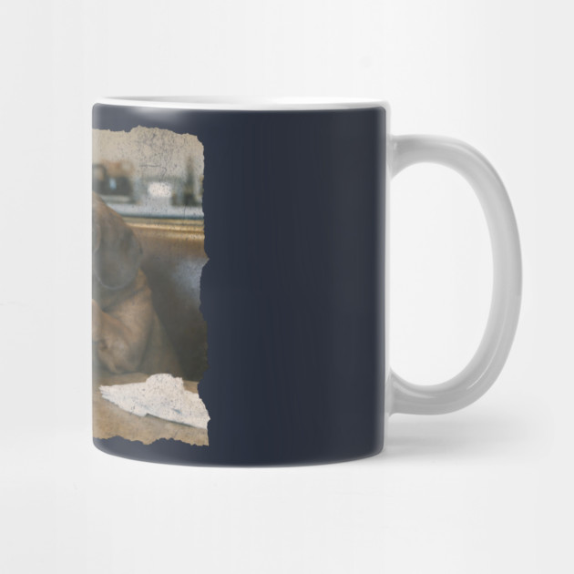 Vintage Dachshund Coffee Diner Art for Dog Lovers by Yesteeyear