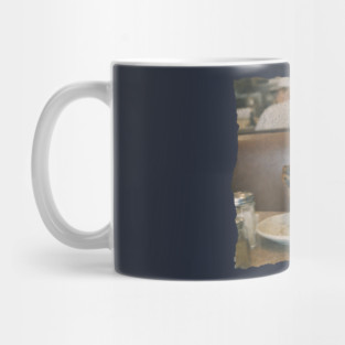 Vintage Dachshund Coffee Diner Art for Dog Lovers Mug