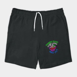 Chinese Take Out Neon Sign Shorts