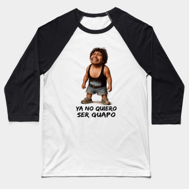 YA NO  QUIERO SER GUAPO Baseball T-Shirt by Cap696