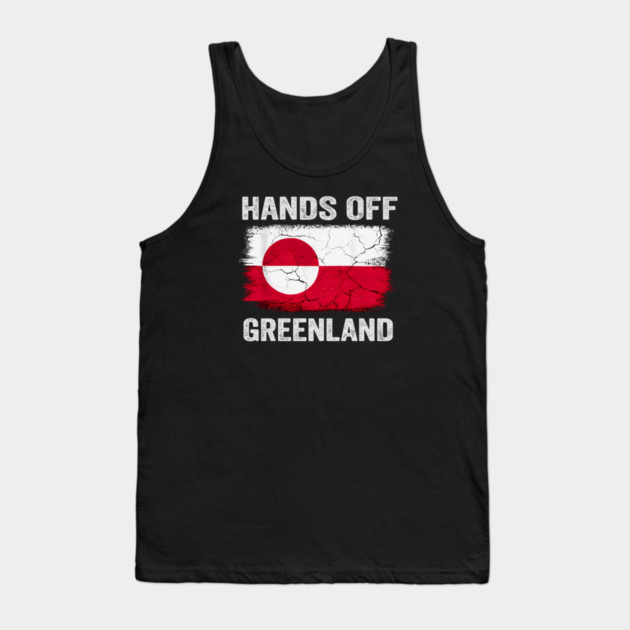 Hands Off Greenland! Tank Top by Charles's Store 8