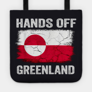 Hands Off Greenland! Tote