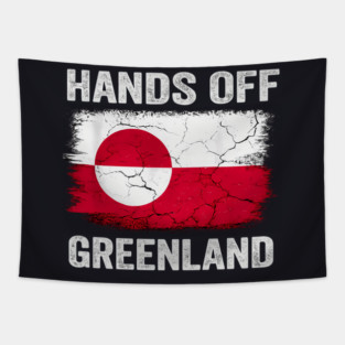 Hands Off Greenland! Tapestry