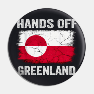 Hands Off Greenland! Pin