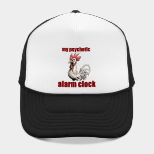 Psychotic Alarm Clock Hat