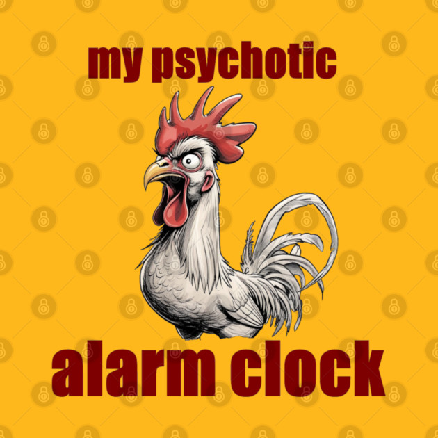 Psychotic Alarm Clock by faithfamilyhomedesigns