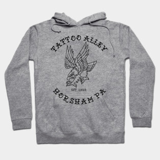 Tattoo Alley Eagle 2 Hoodie