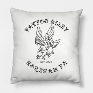 Tattoo Alley Eagle 2 Pillow