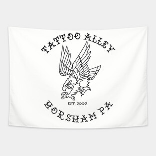 Tattoo Alley Eagle 2 Tapestry