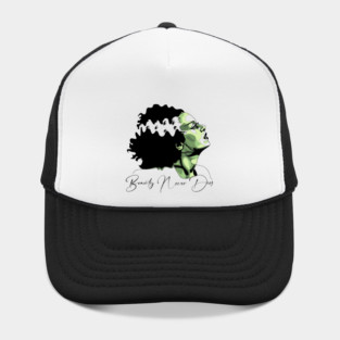 Bride of Frankenstein Beauty Never Dies Graphic Hat
