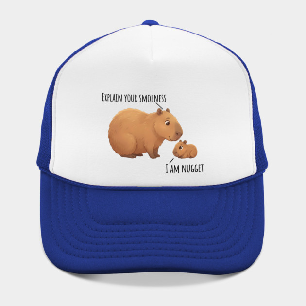 Capybara Conversation Explain Your Smolness, I Am Nugget by Luxinda
