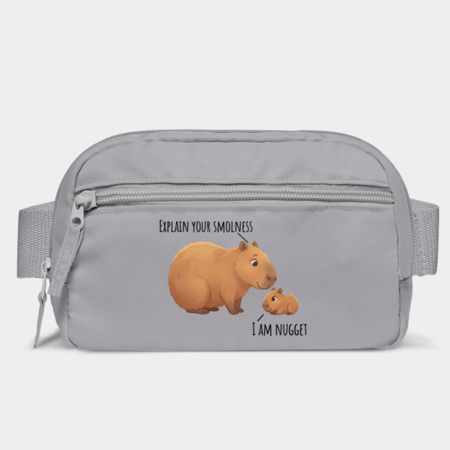 Capybara Conversation Explain Your Smolness, I Am Nugget by Luxinda