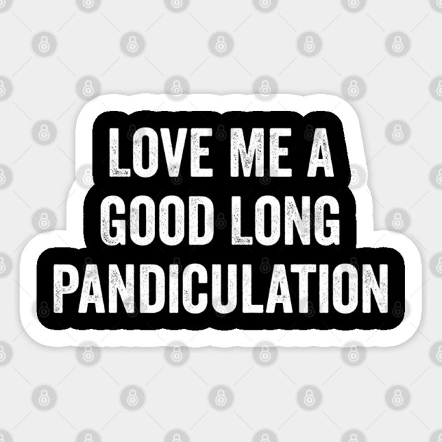Love Me A Good Long Pandiculation Sticker by Luxinda