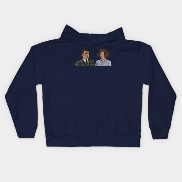 Anchorman 2: Grim Grom Kids Hoodie by 51Deesigns