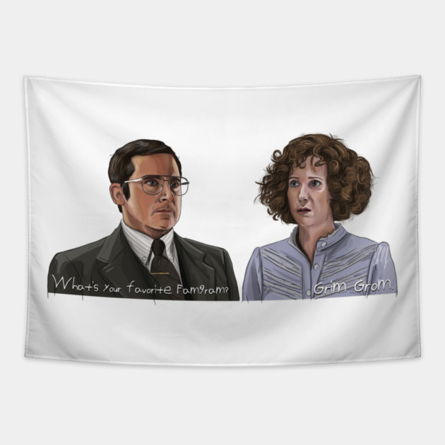 Anchorman 2: Grim Grom Tapestry by 51Deesigns