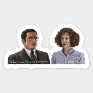 Anchorman 2: Grim Grom Sticker