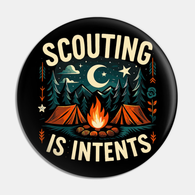 Camping Scouting is Intents Scout Camper Pin by yangho