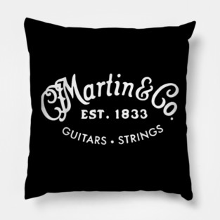Martins Guitars Logo Pillow