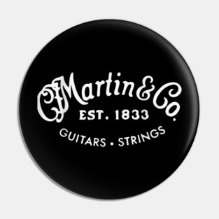 Martins Guitars Logo Pin