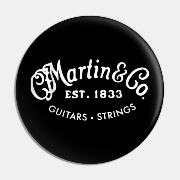 Martins Guitars Logo Pin by Ink Lines