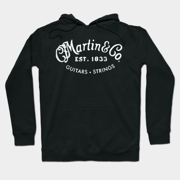 Martins Guitars Logo Hoodie by Ink Lines