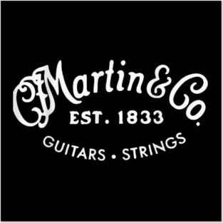 Martins Guitars Logo Posters and Art