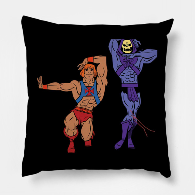 Masters-Of The Universe-Vogue Pillow by Ink Lines
