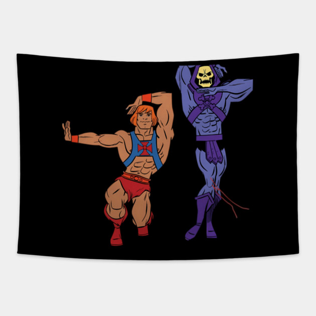 Masters-Of The Universe-Vogue Tapestry by Ink Lines