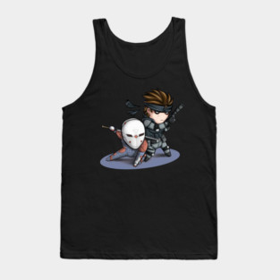 Mgs1 Fox And Snake Tank Top