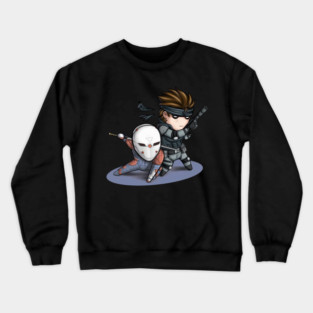 Mgs1 Fox And Snake Crewneck Sweatshirt