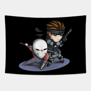 Mgs1 Fox And Snake Tapestry